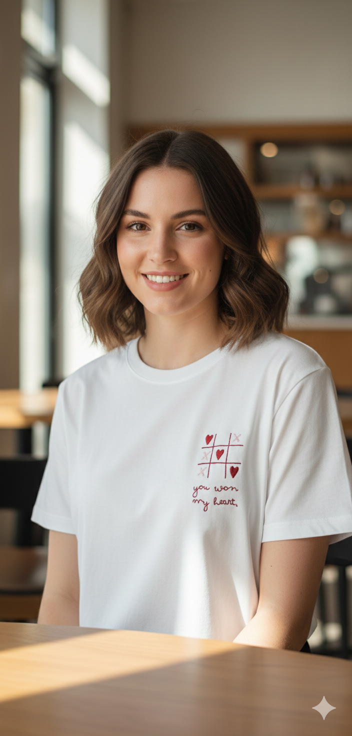 White You Won my Heart T-shirt