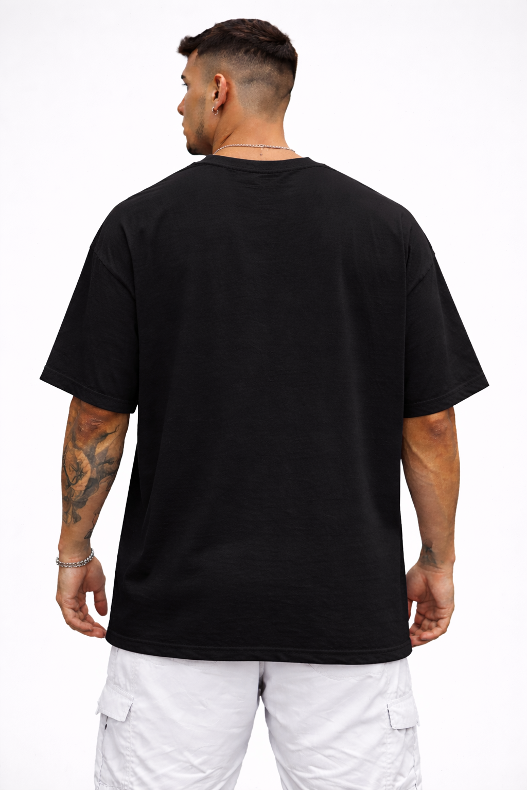 Plain – Oversized Black T-Shirt