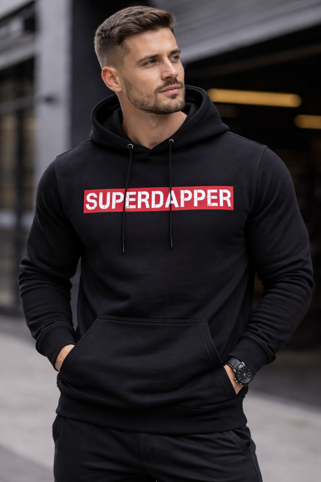 Urbane Fabulous Black SUPERDAPPER Hoodie
