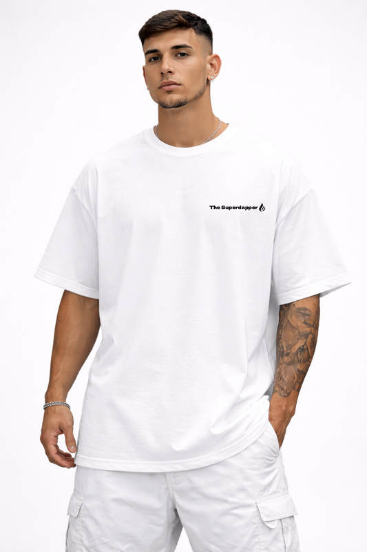Plain – Oversized White T-Shirt